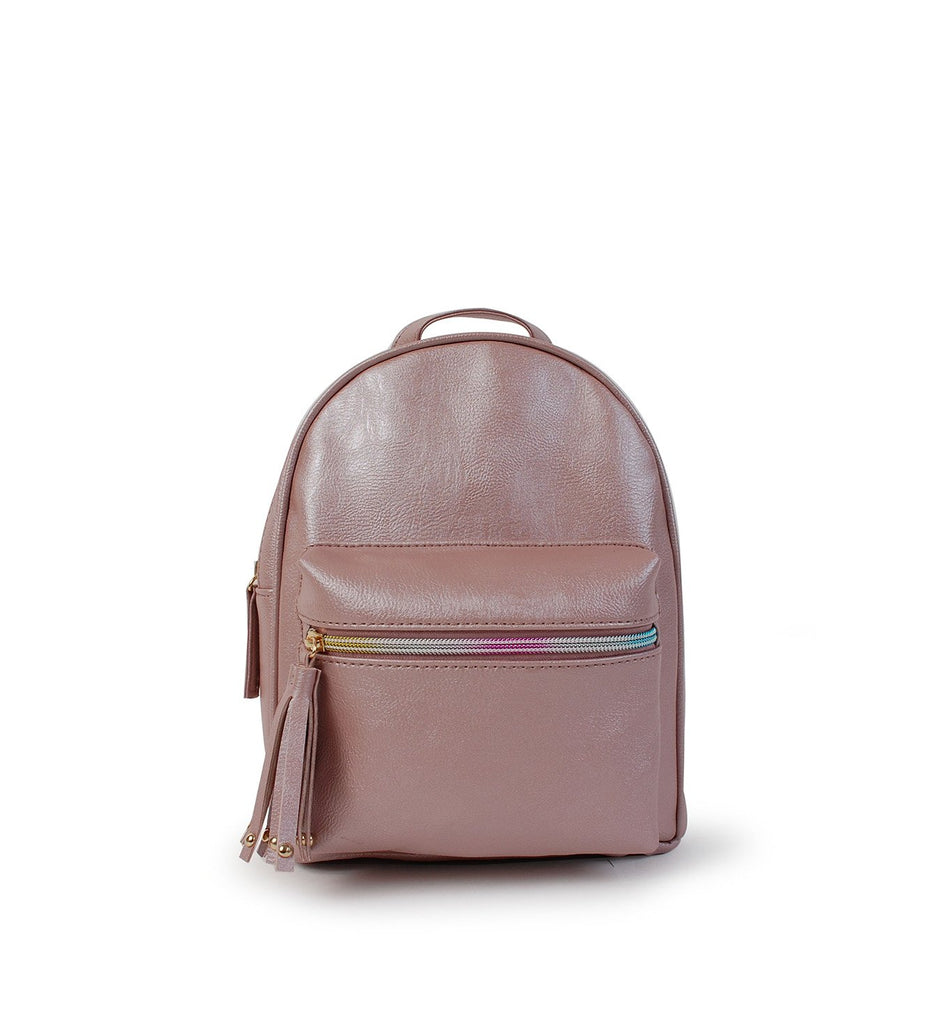 OMG ACCESSORIES PEARL MAUVE MINI BACKPACK - BBIT07MR2