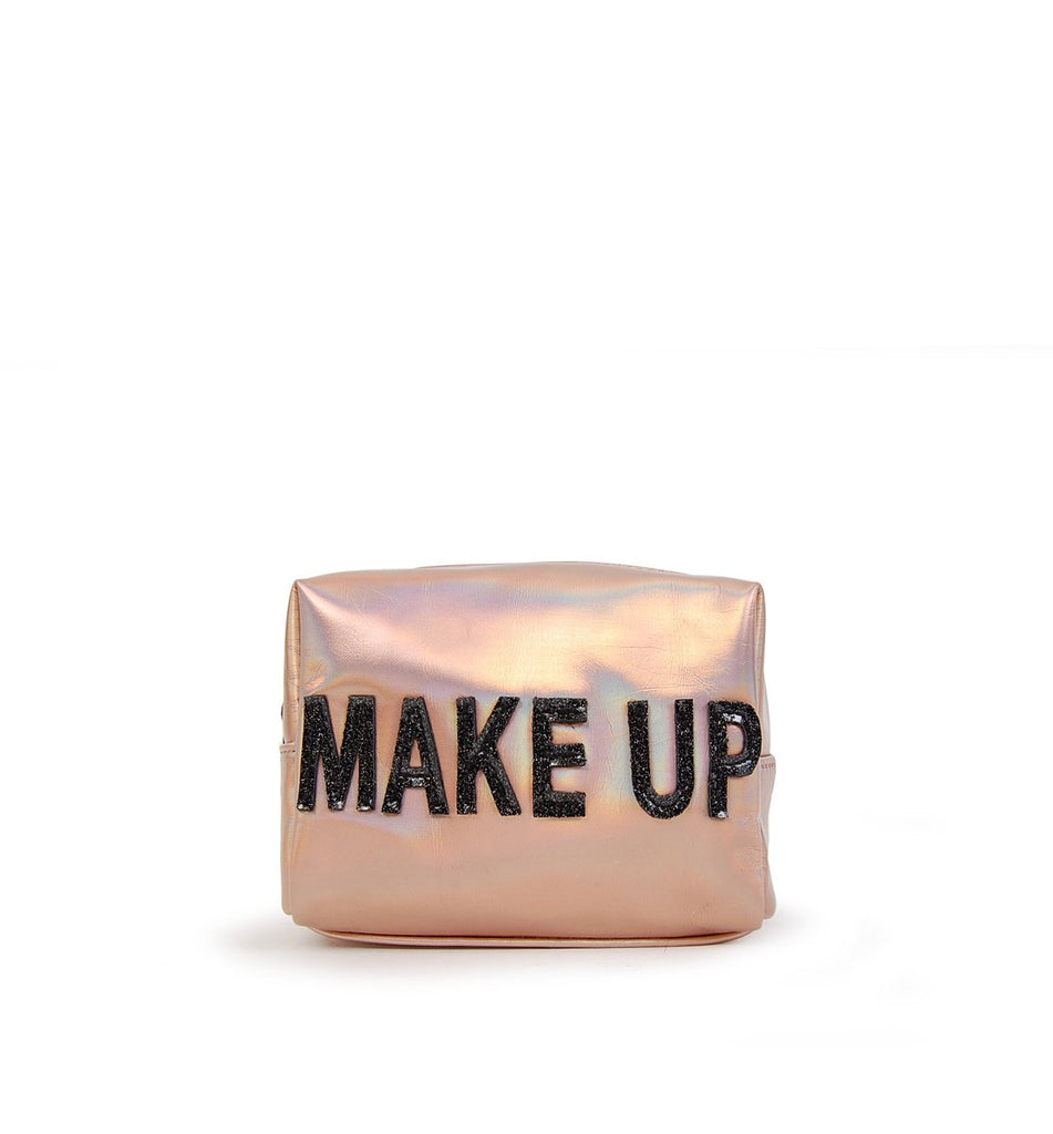 OMG ACCESSORIES "MAKE UP" COSMETIC BAG- BFKB03R1