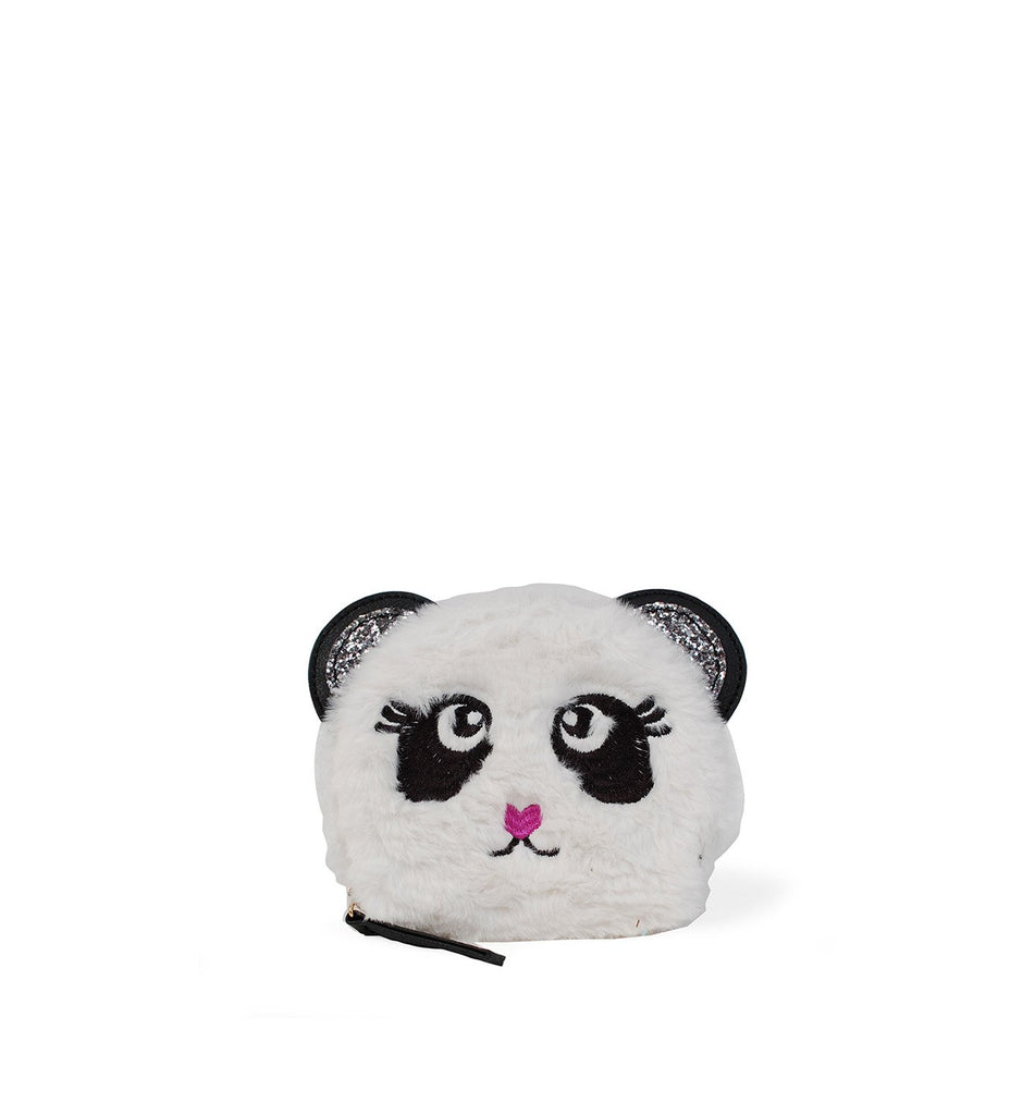 OMG ACCESSORIES FUR PANDA COIN PURSE- CNP14