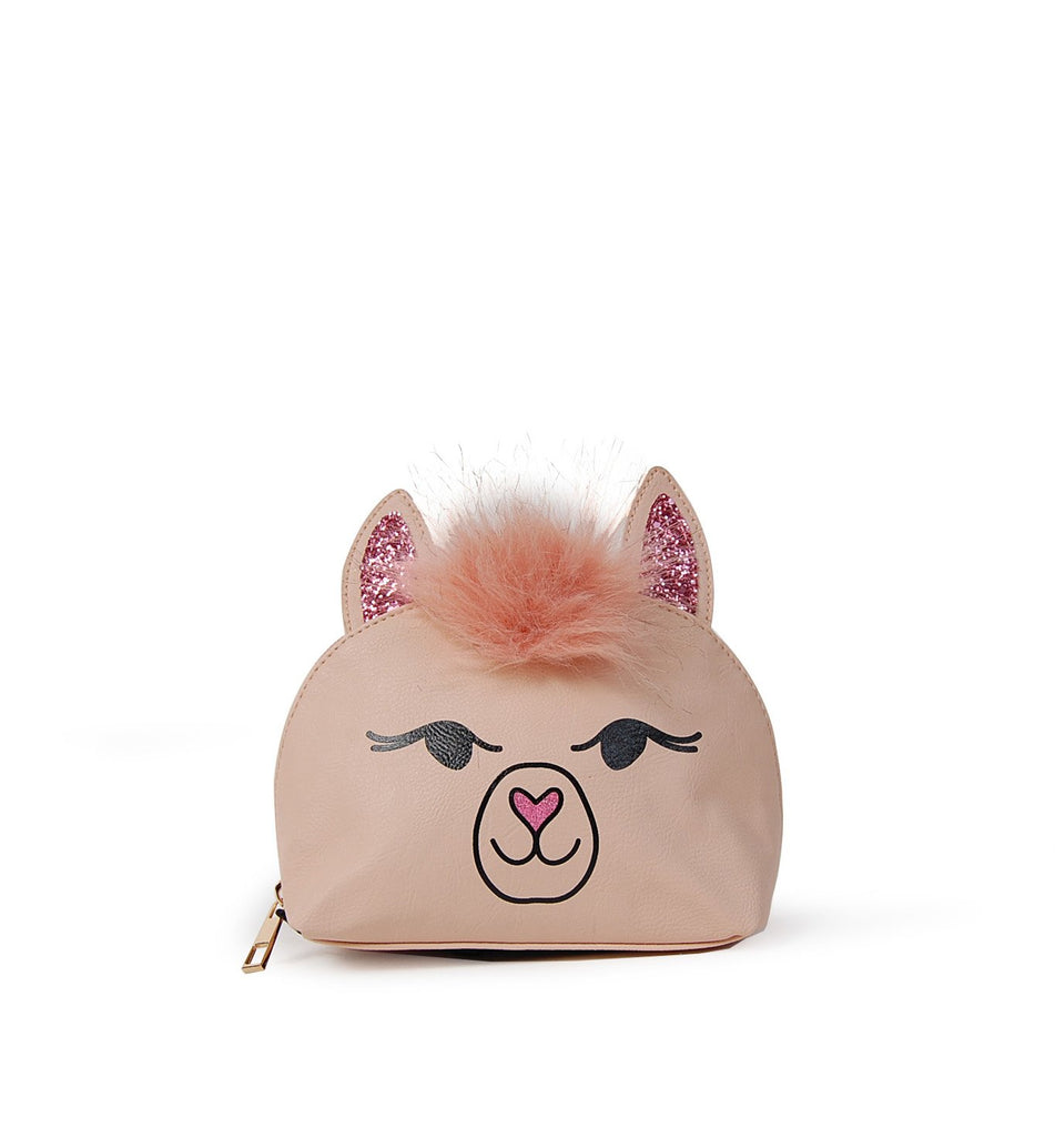 OMG ACCESSORIES "DONNA" THE LLAMA MAKE UP BAG- CRF34