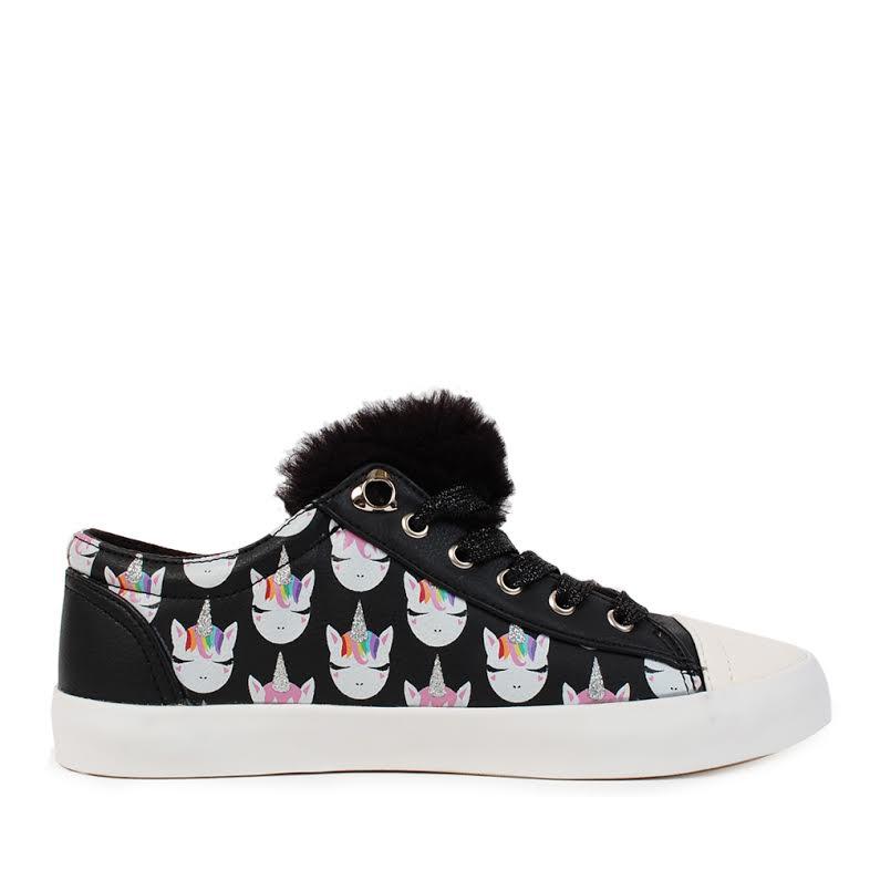 UNICORN PATTERN LOW TOP SNEAKER